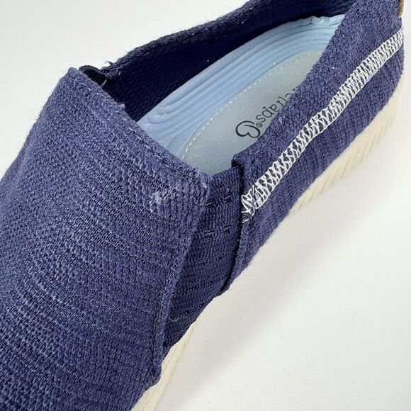 Bare Traps Yadier Navy Blue Slip On Comfort Sneakers Shoes Casual Textile 8 - Picture 10 of 13